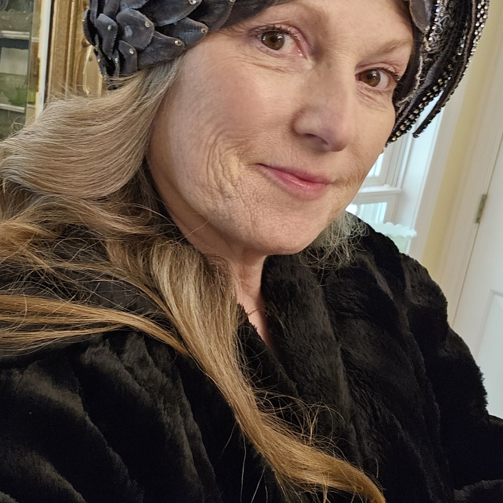 RARE Vintage George Zamau'l Couture Hat - Picture 7 of 9